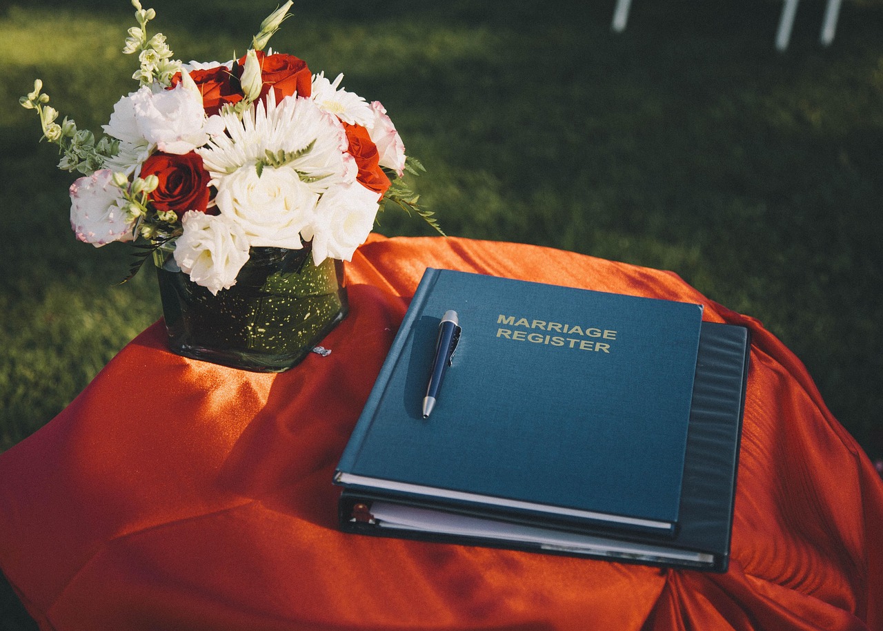 registre de mariage